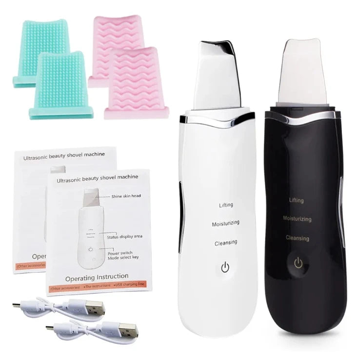 Ecobelle™︎ - Depurador y Exfoliante Facial Ultrasónico con vibración