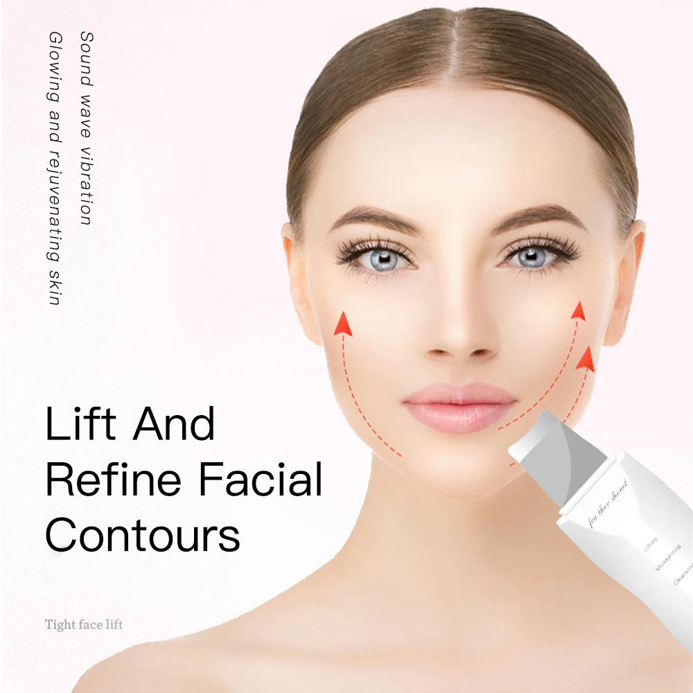 Ecobelle™︎ - Depurador y Exfoliante Facial Ultrasónico con vibración