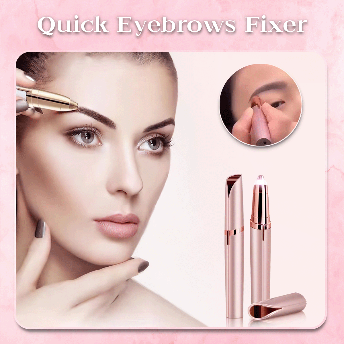 Ecobelle™︎ - Recortador De Cejas Eléctrico Sin Dolor