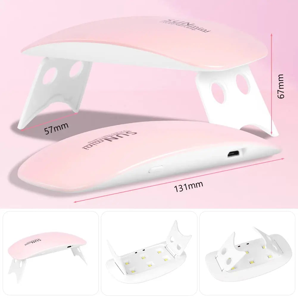 Ecobelle™︎ - Lampara Secado De Uñas Con Luz UV/LED