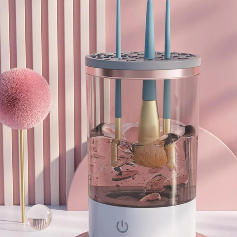 Ecobelle™︎ - Limpiador De Brochas De Maquillaje Eléctrico