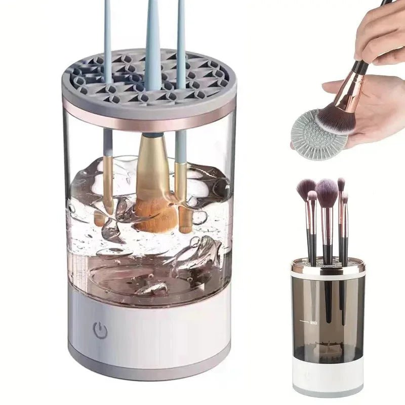 Ecobelle™︎ - Limpiador De Brochas De Maquillaje Eléctrico
