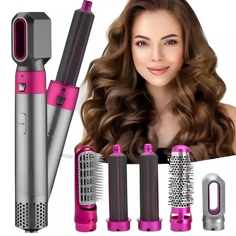Ecobelle™︎ Cepillo Multifuncional 5 en 1 para Cuidado Del Cabello