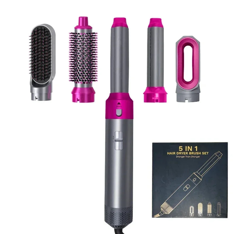 Ecobelle™︎ Cepillo Multifuncional 5 en 1 para Cuidado Del Cabello
